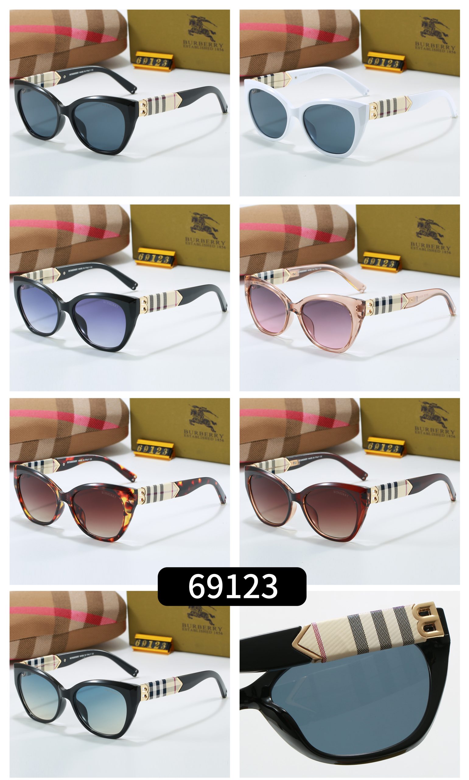 Burberry sunglasses with box 69123
