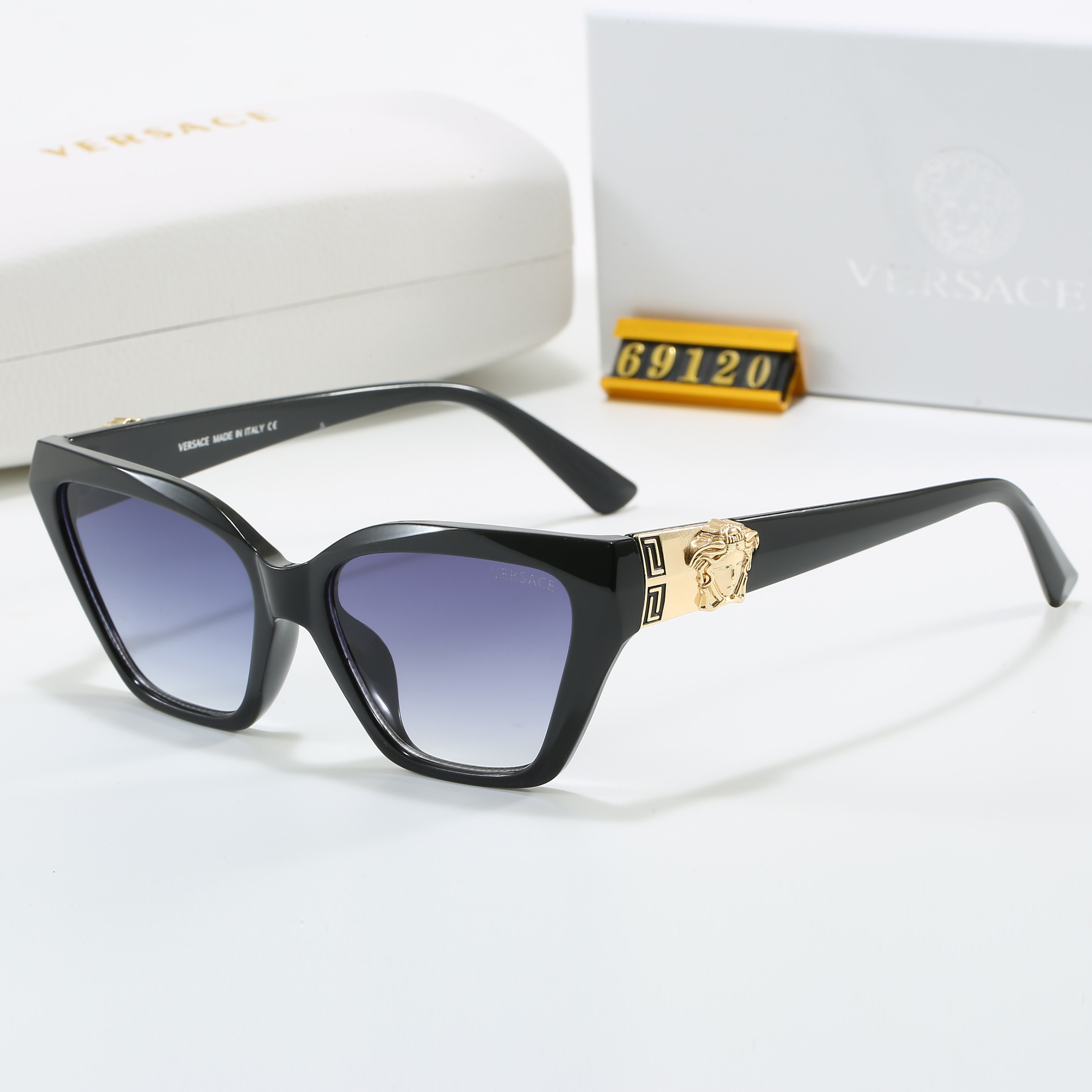VERSACE sunglasses with box 69120 - Image 9