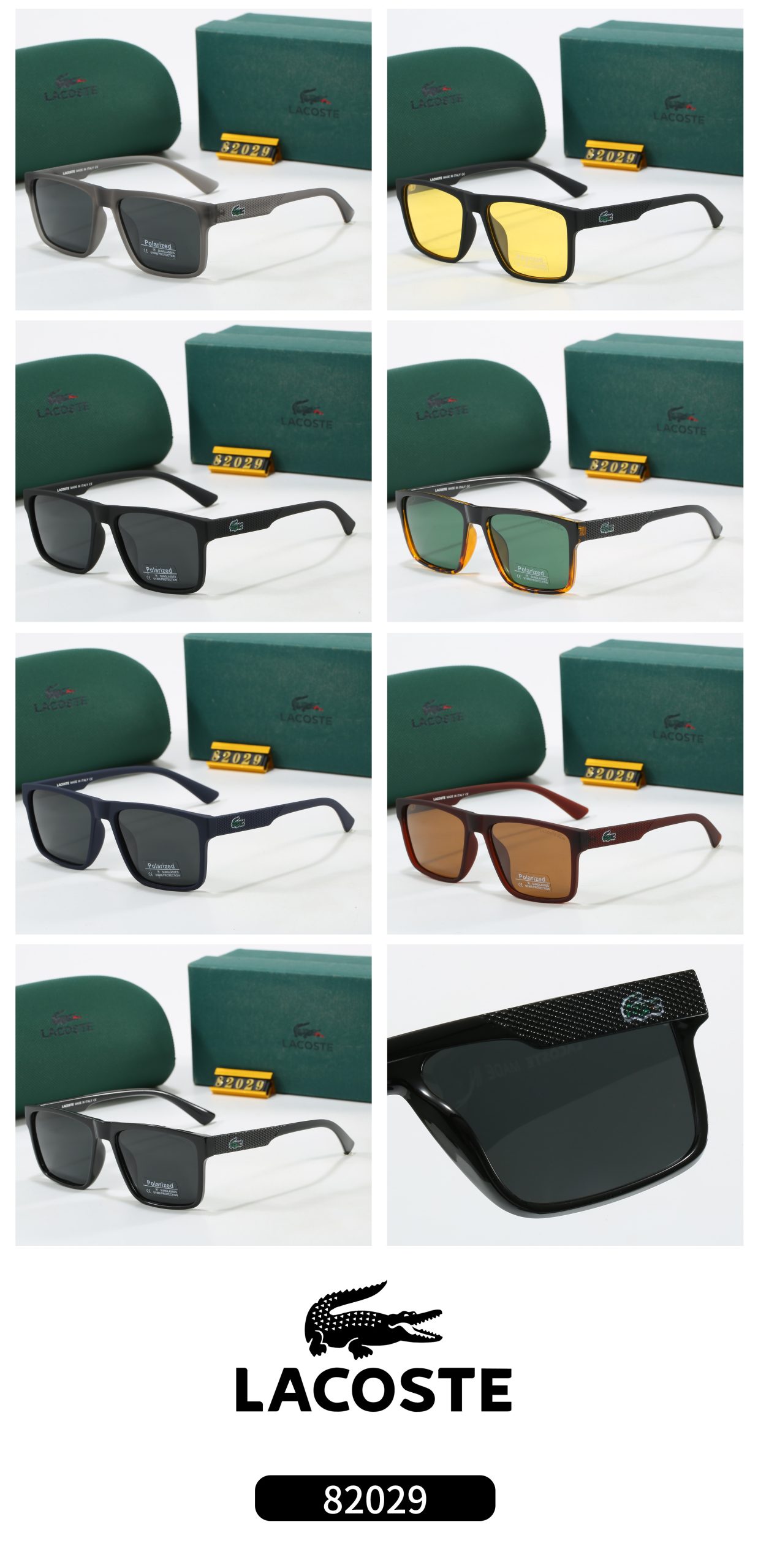 LACOSTE glasses with case 82029