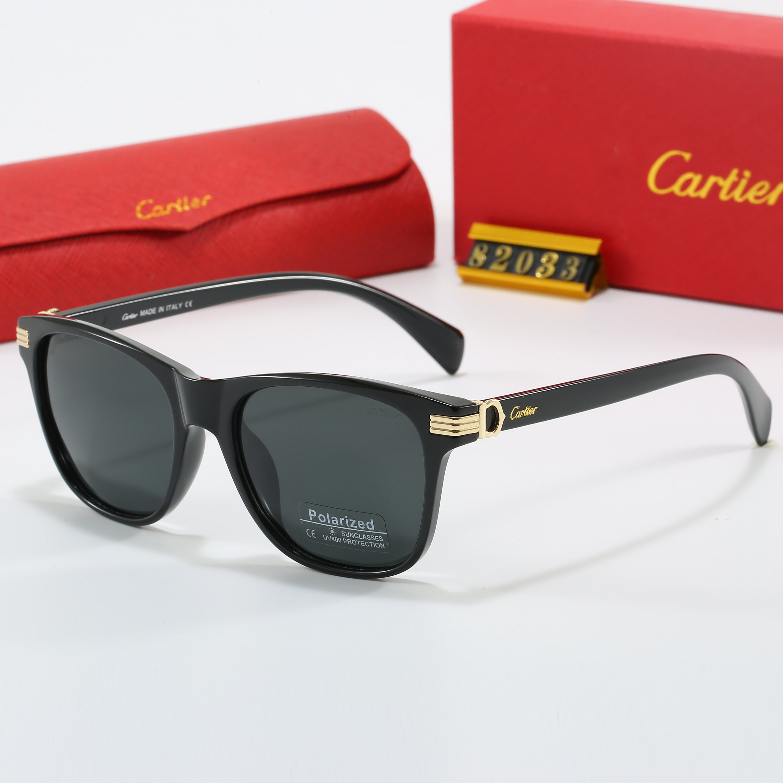 Cartier sunglasses with box 82033 - Image 9