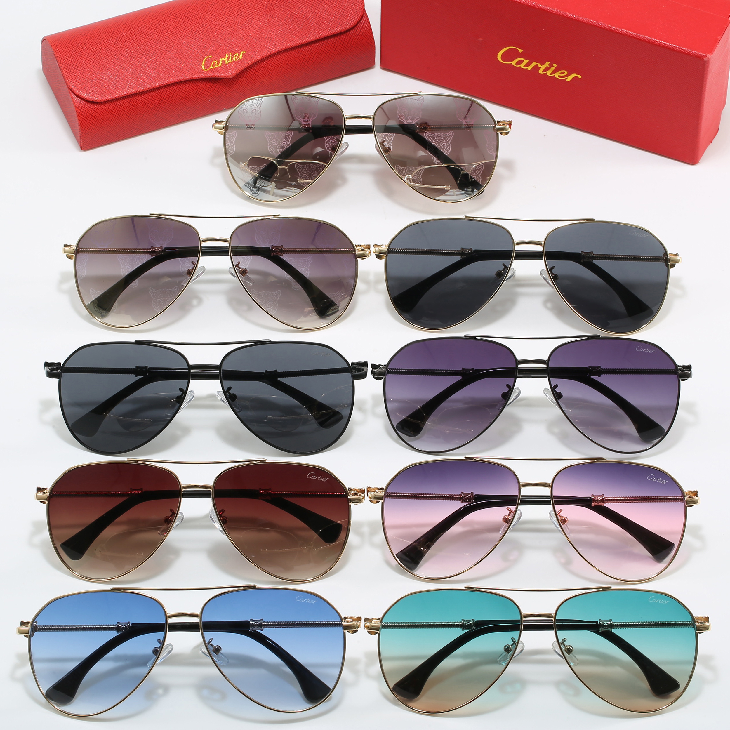Cartier sunglasses with box 17416 - Image 3
