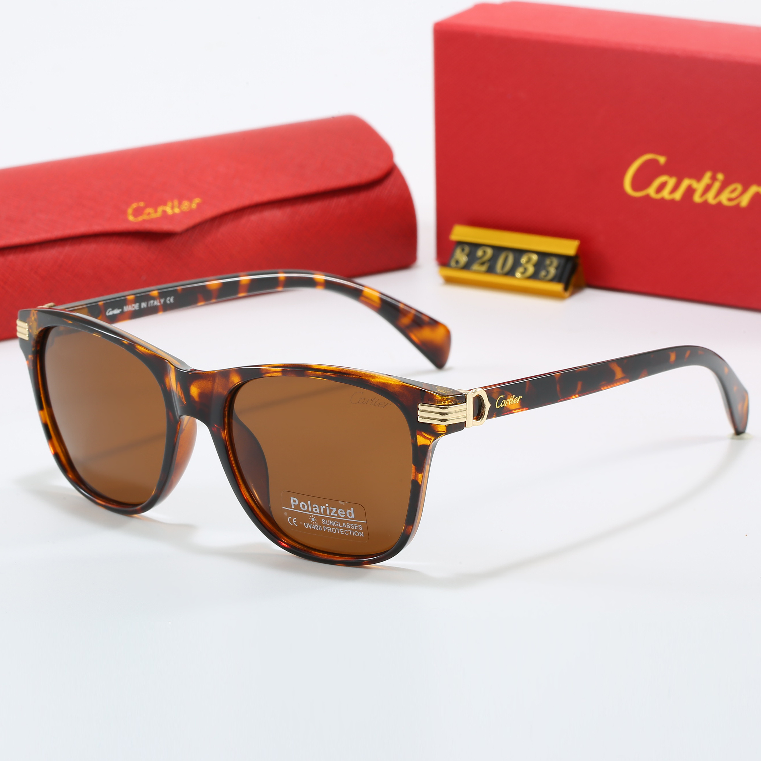 Cartier sunglasses with box 82033 - Image 3