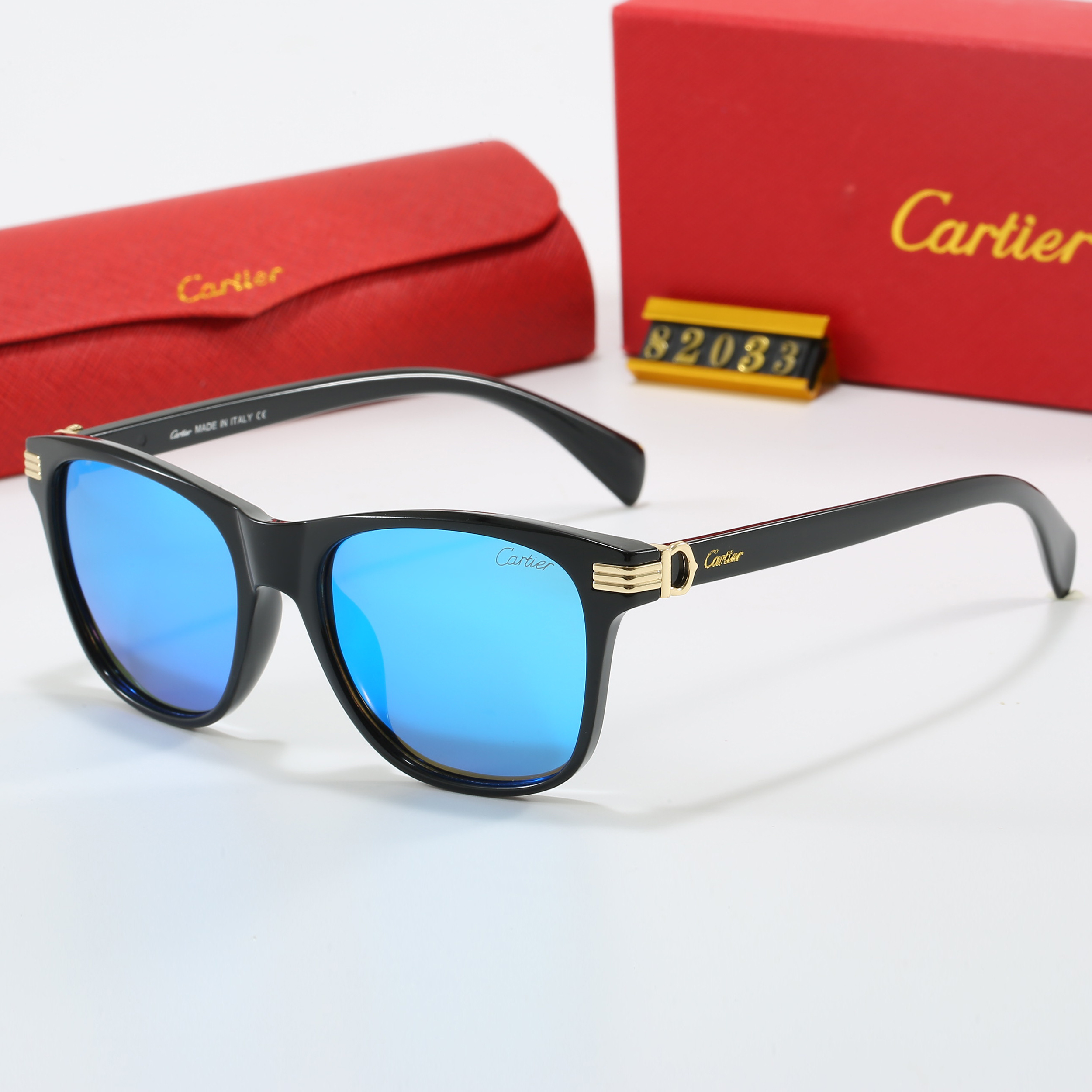 Cartier sunglasses with box 82033 - Image 8