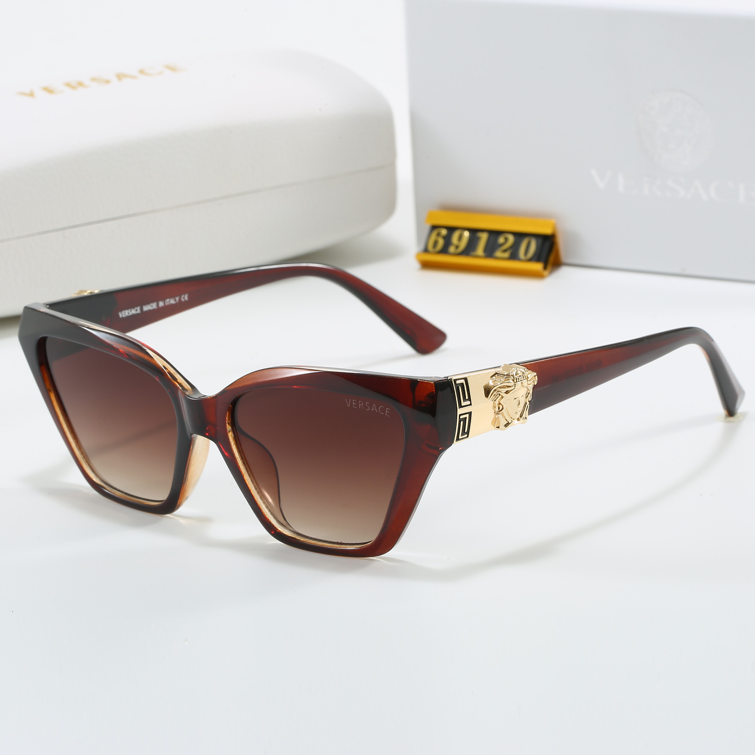 VERSACE sunglasses with box 69120 - Image 8
