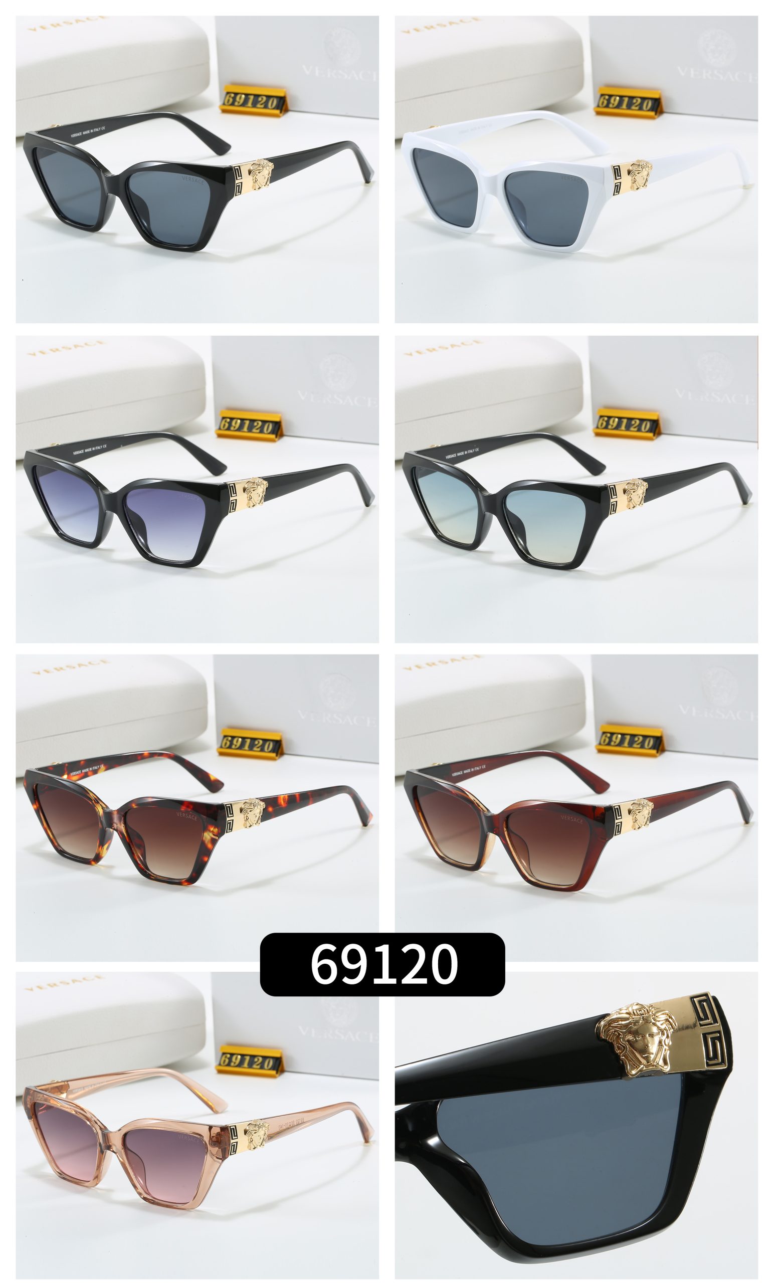 VERSACE sunglasses with box 69120