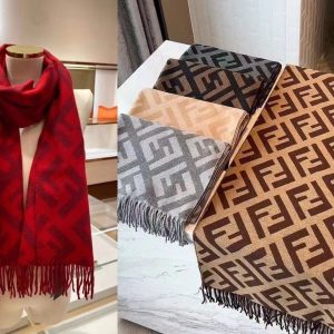 FENDI popular cashmere scarf