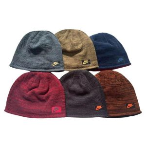NIKE 6-color Knitted Hat Mesh Double sided Knitted Hat