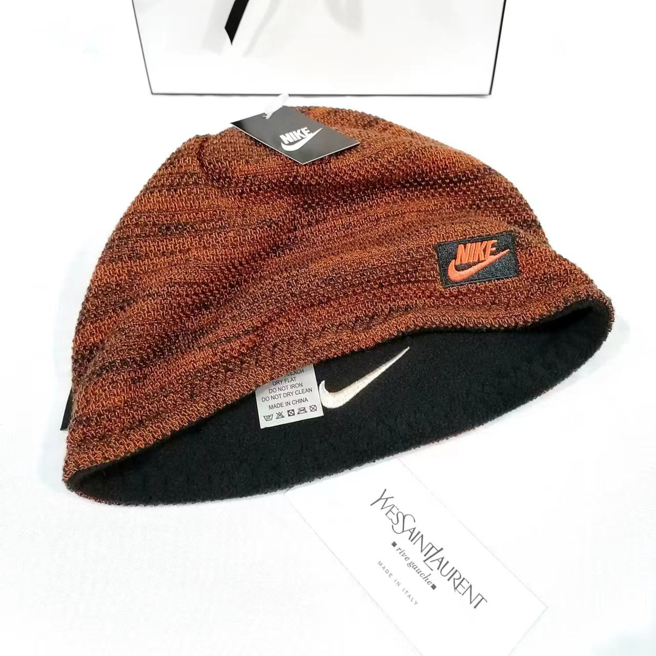 NIKE 6-color Knitted Hat Mesh Double sided Knitted Hat - Image 6