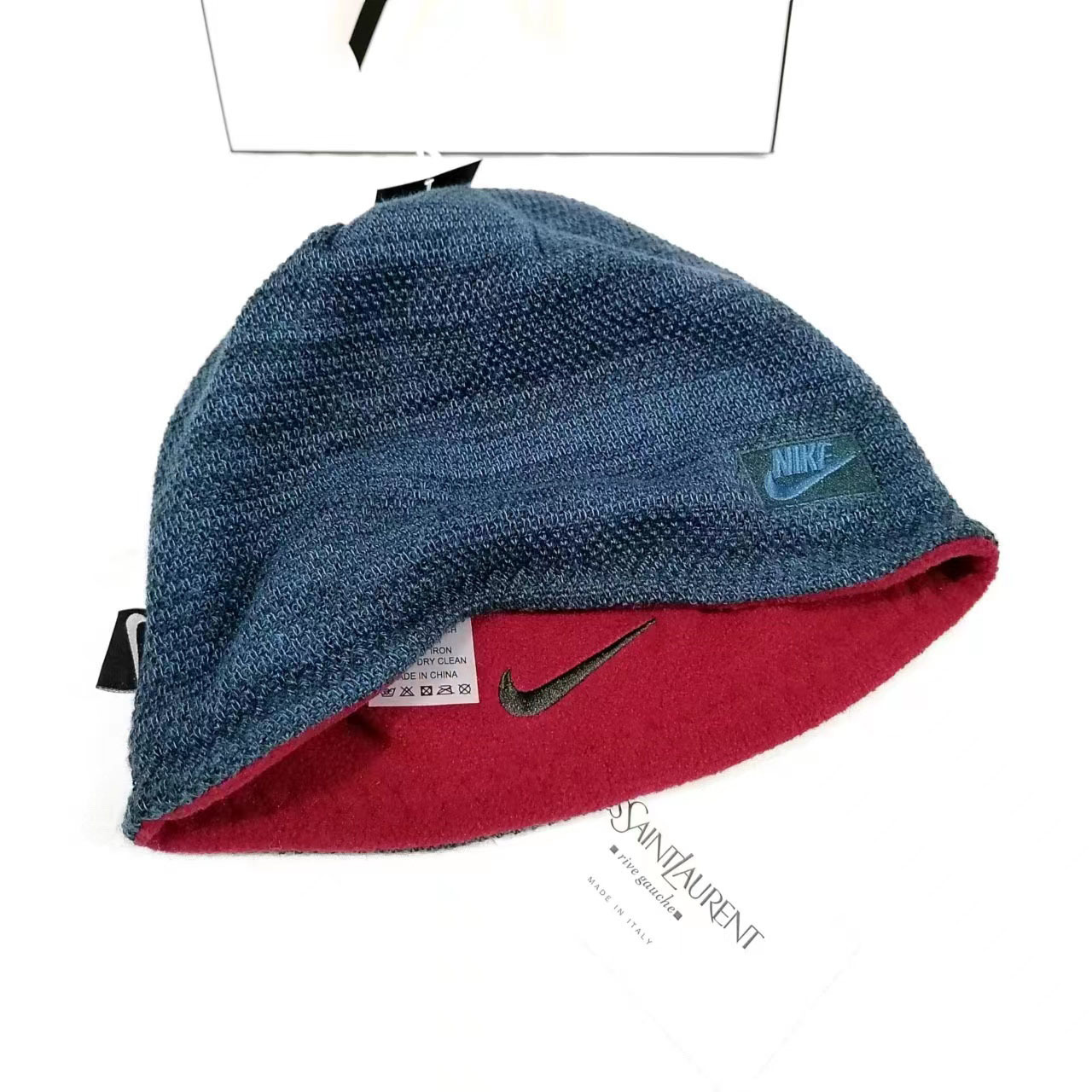 NIKE 6-color Knitted Hat Mesh Double sided Knitted Hat - Image 5