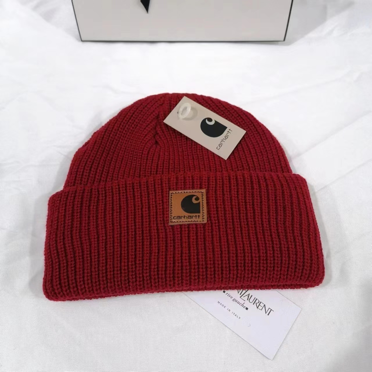 CARHARTT Fashion Casual Warm Knitted Hat for Men and Women - Image 4