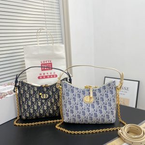 Dior Classic Pattern Chain Bag