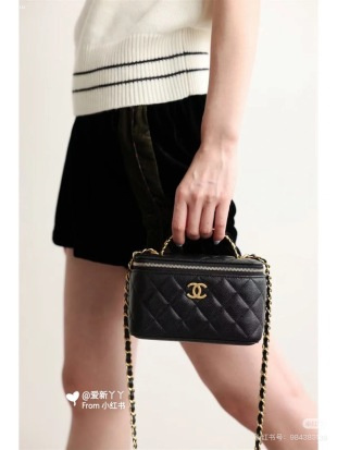 CHANEL Crossbody Handheld Makeup Bag - Image 2