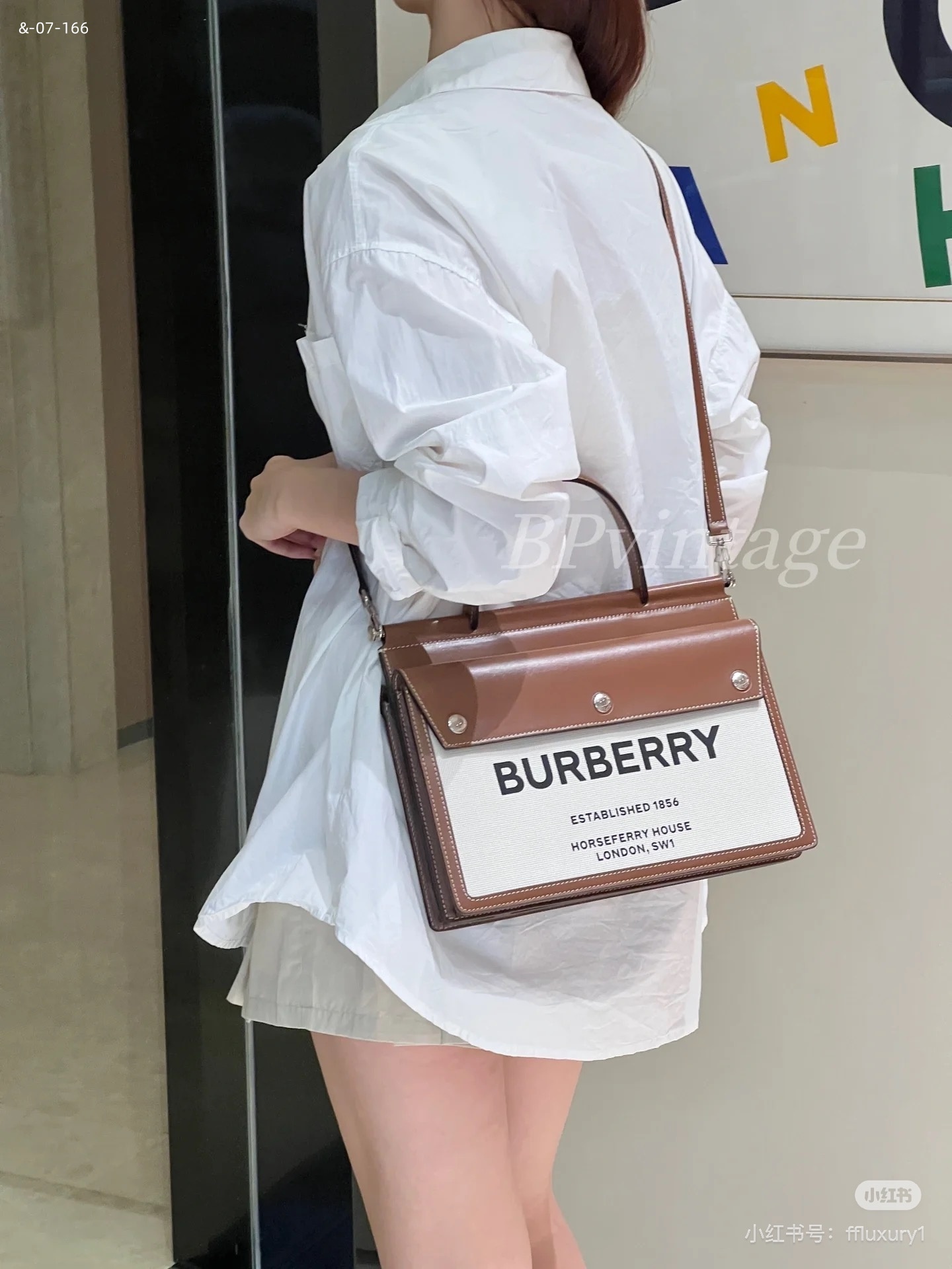 Burberry 3 colors, briefcase commuter bag - Image 2