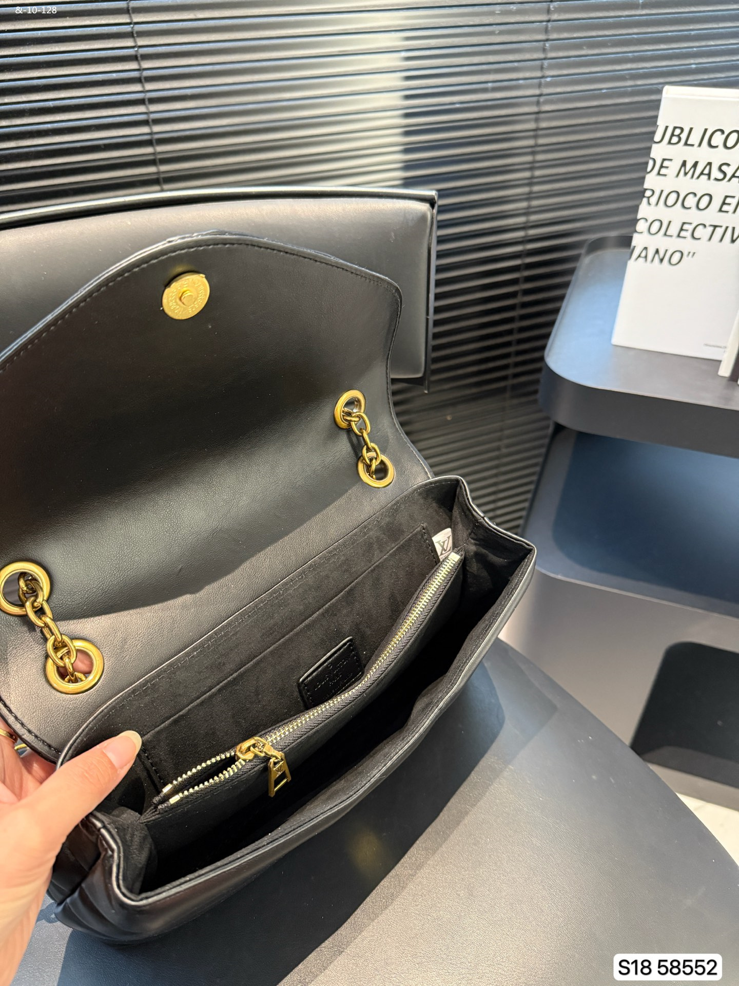 Louis Vuitton women's shoulder cross arm chain bag - Image 6