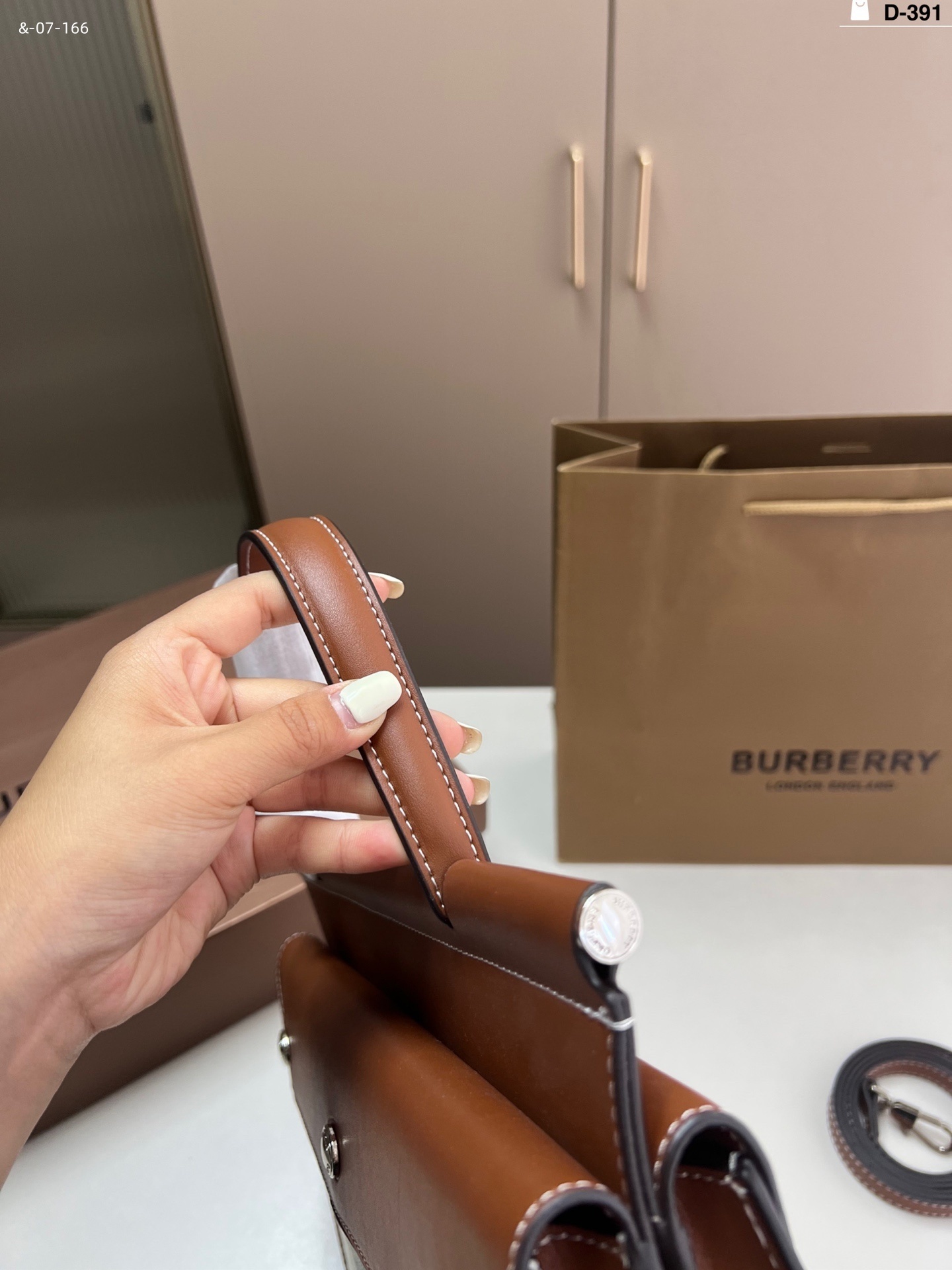 Burberry 3 colors, briefcase commuter bag - Image 7