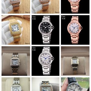 Cartier ladies' high-quality watch with box