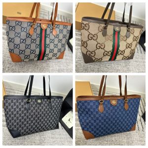 GUCCI shoulder tote shopping bag, tote bag, high-quality