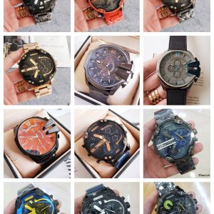 Diesel Men's High-Quality Mechanical Watch Strap Box